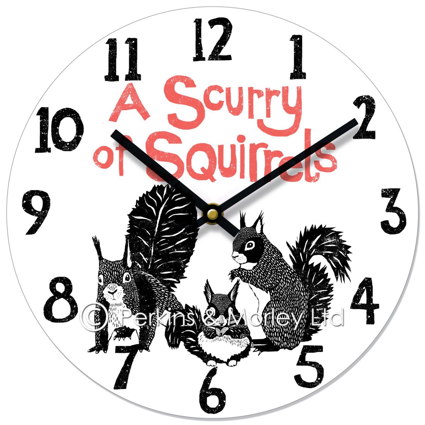 J2CN24clock-Scurry-of-Squirrels-clock-white