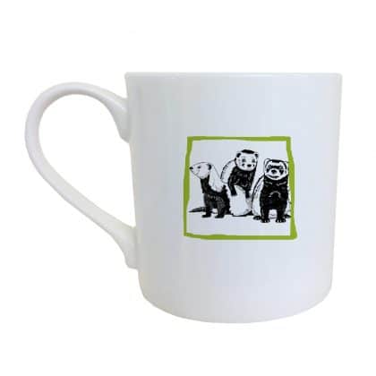 Business of Ferrets mug back