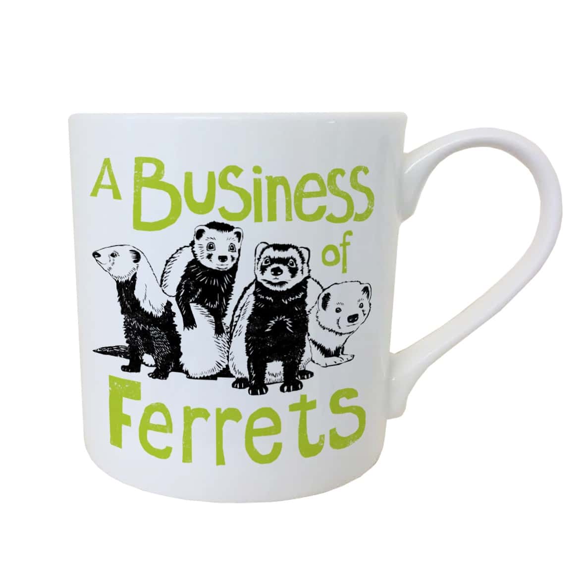 Business of Ferrets mug