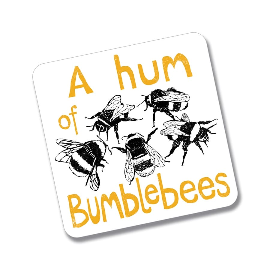 Hum of Bumble Bees fridge magnet