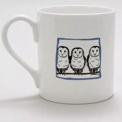 Parliament of Owls mug back