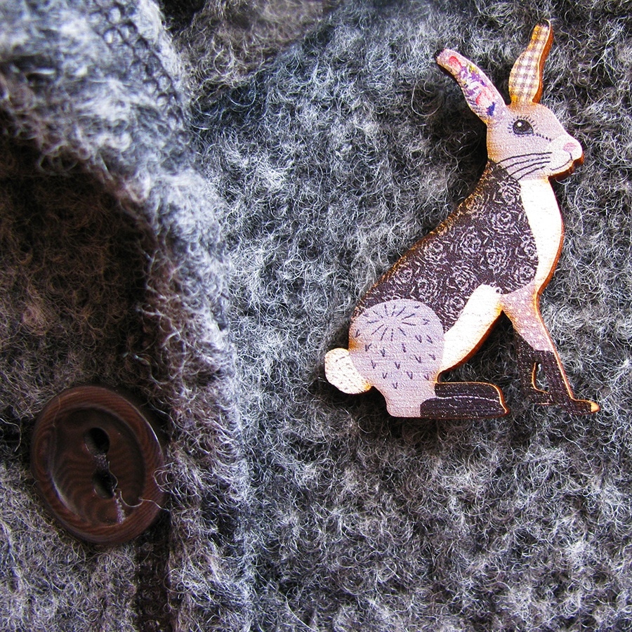 hare brooch