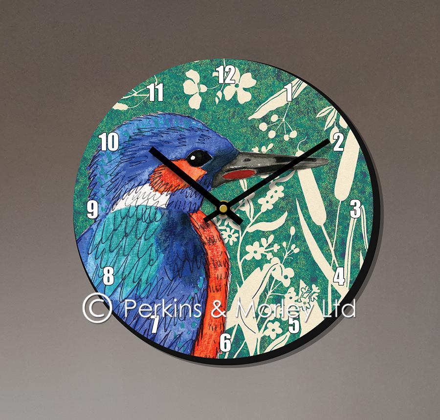 Wildwood-Kingfisher-clock-photo