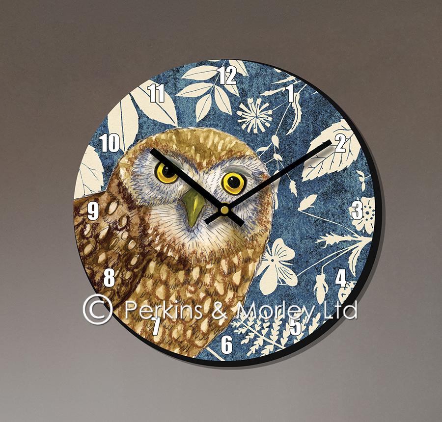 Wildwood-Little-Owl-clock-photo
