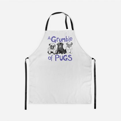 grumble of pugs apron