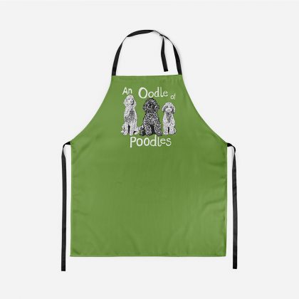 Oodle of Poodles apron