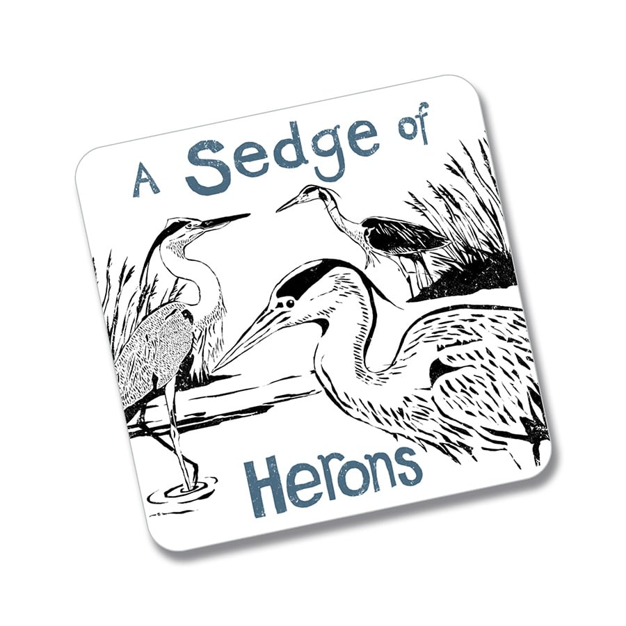 Sedge of Herons fridge magnet