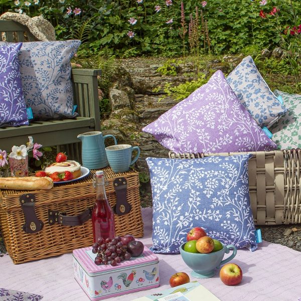 Outdoor cottage cushions