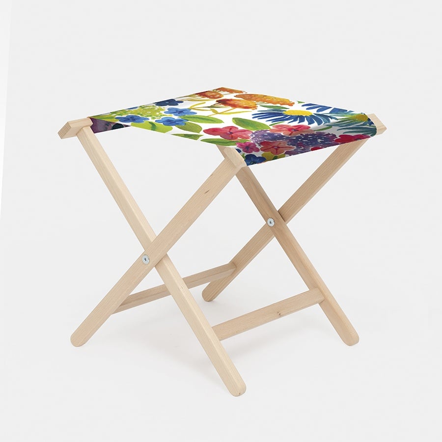 Floralicious outdoor stool