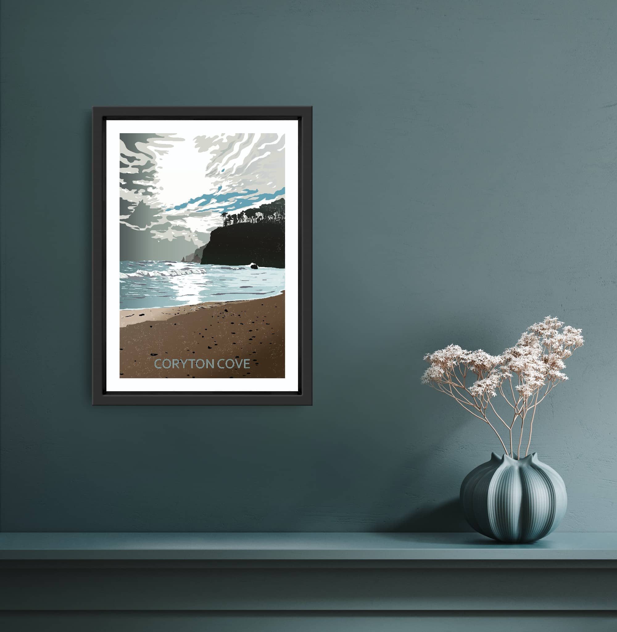 Coryton Cove Art Print
