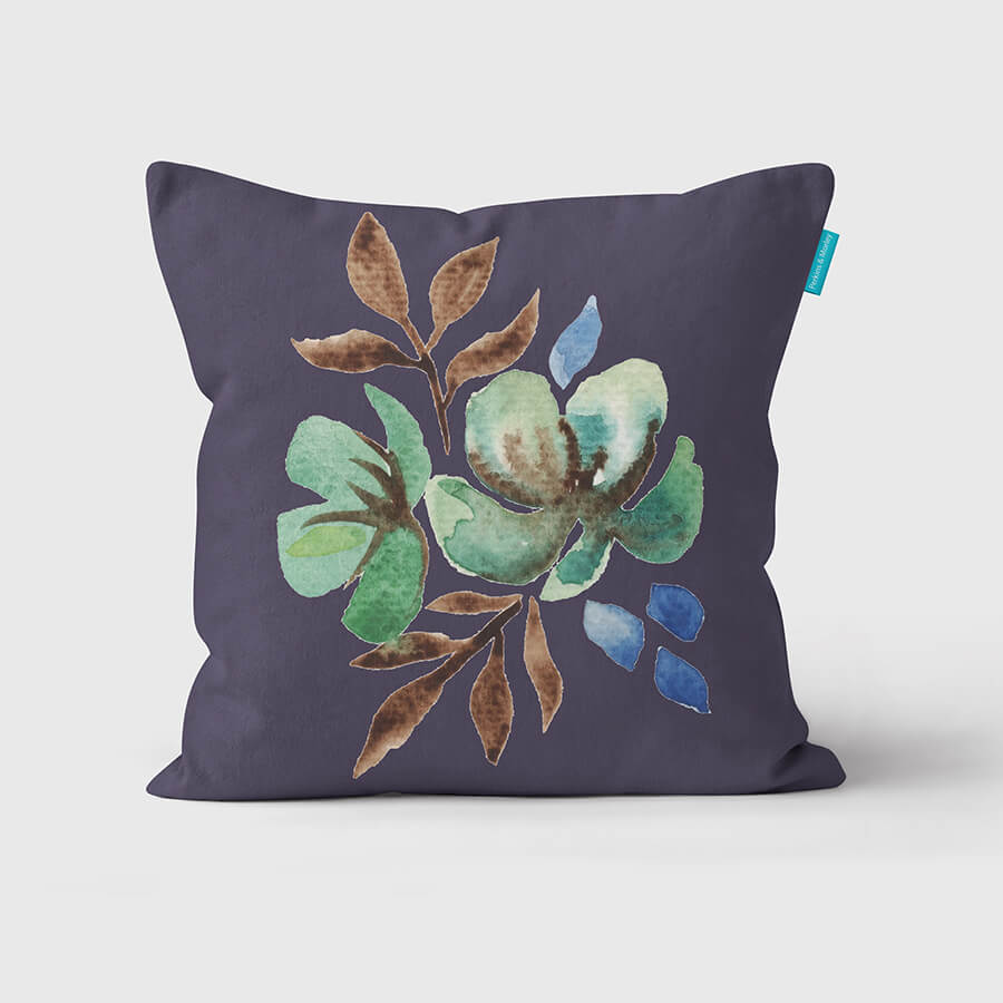 Winter Bouquet cushion