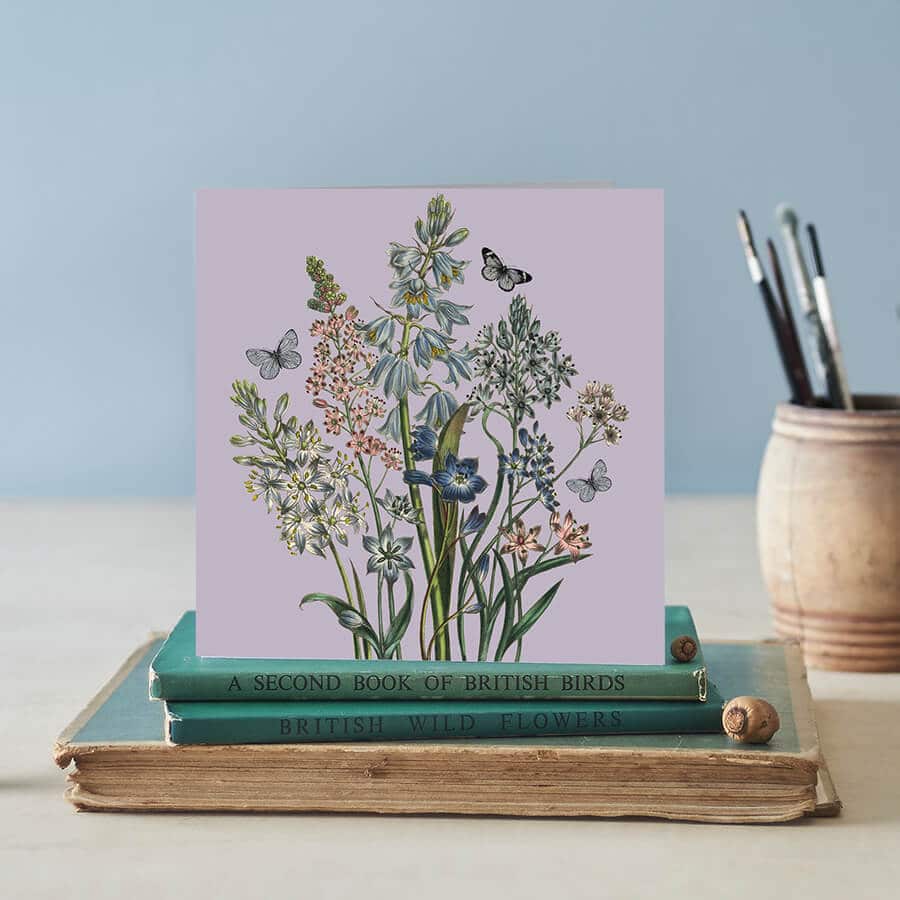 Lilac Spring Floral Card