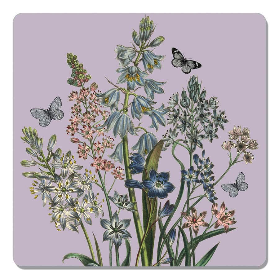 Lilac Spring Floral Coaster
