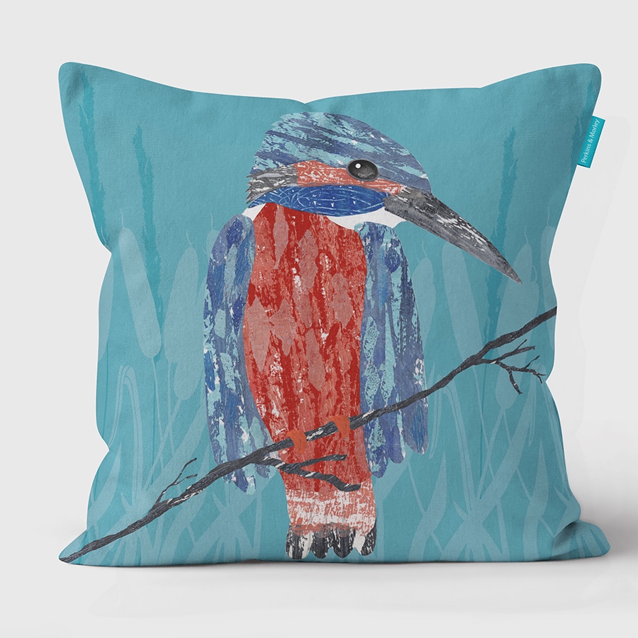 Kingfisher Cushion | CREECH Collection