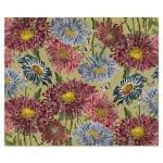 Asters Tablecloth Vintage Garden Small