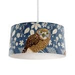 Little Owl Wild Wood Lampshade
