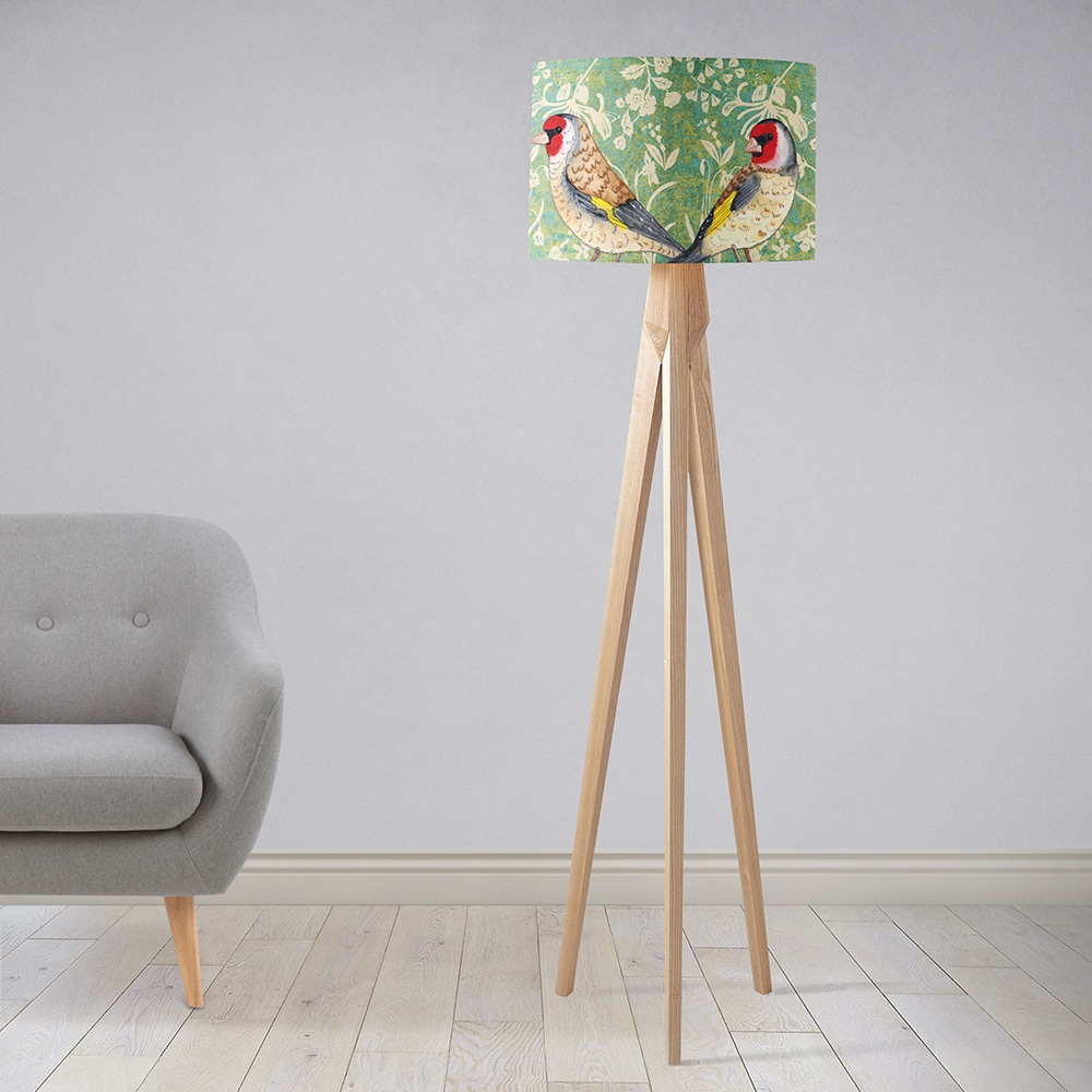 Goldfinch Wild Wood Lampshade