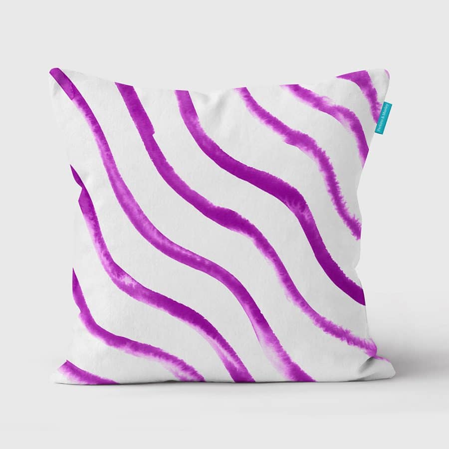 Wave Pink Outdoor Cushion