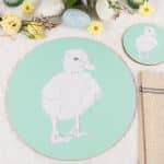 Duckling Round Tablemat
