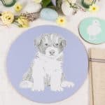 Puppy Round Tablemat