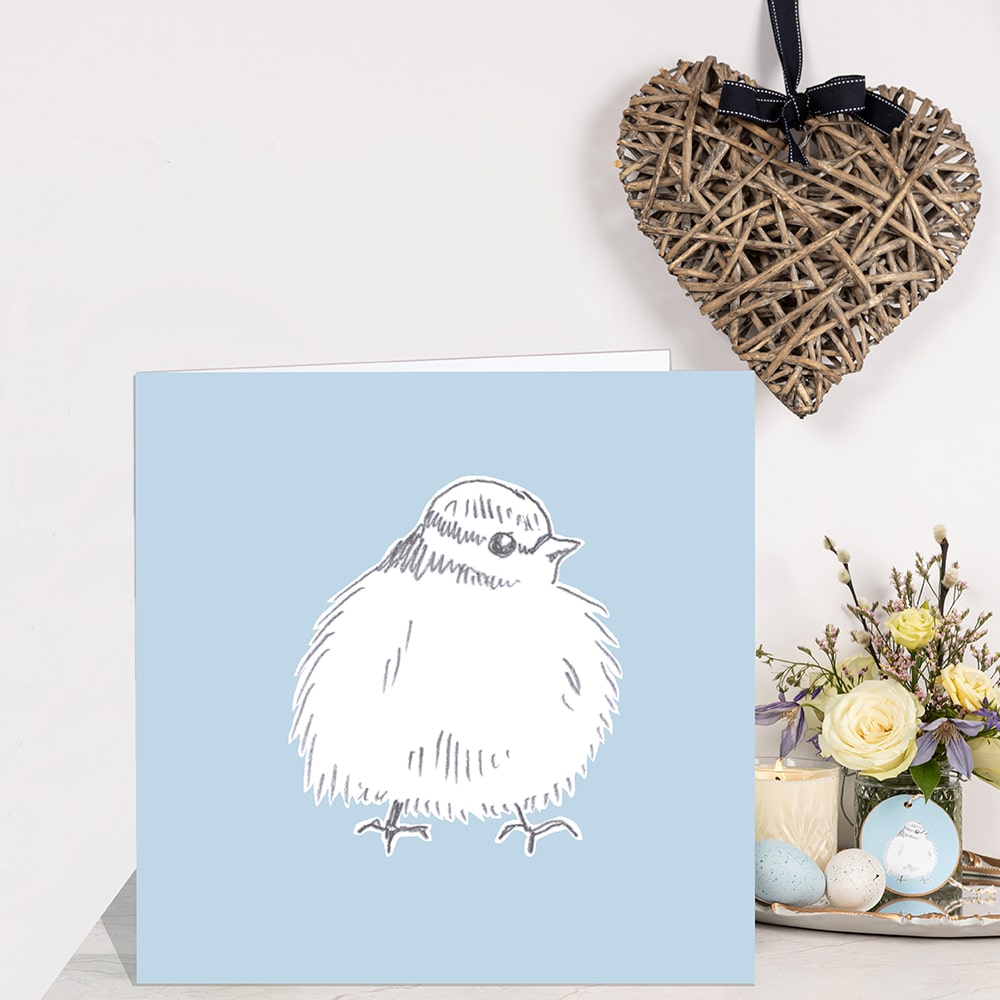 Baby Blue Tit Card Sketch Collection