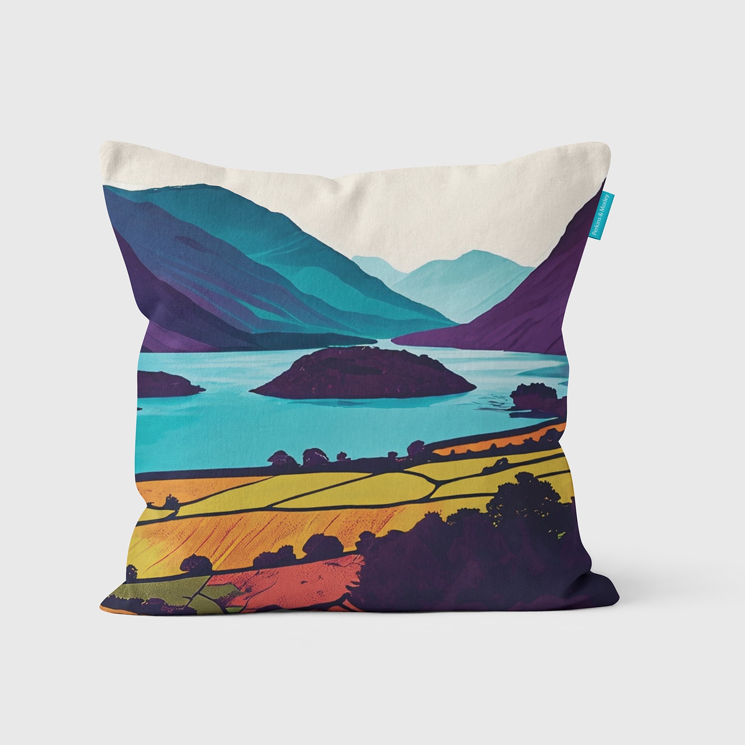 Blue Lake Cushion