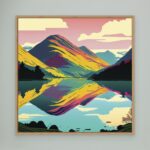 Rainbow Mountain Canvas Print