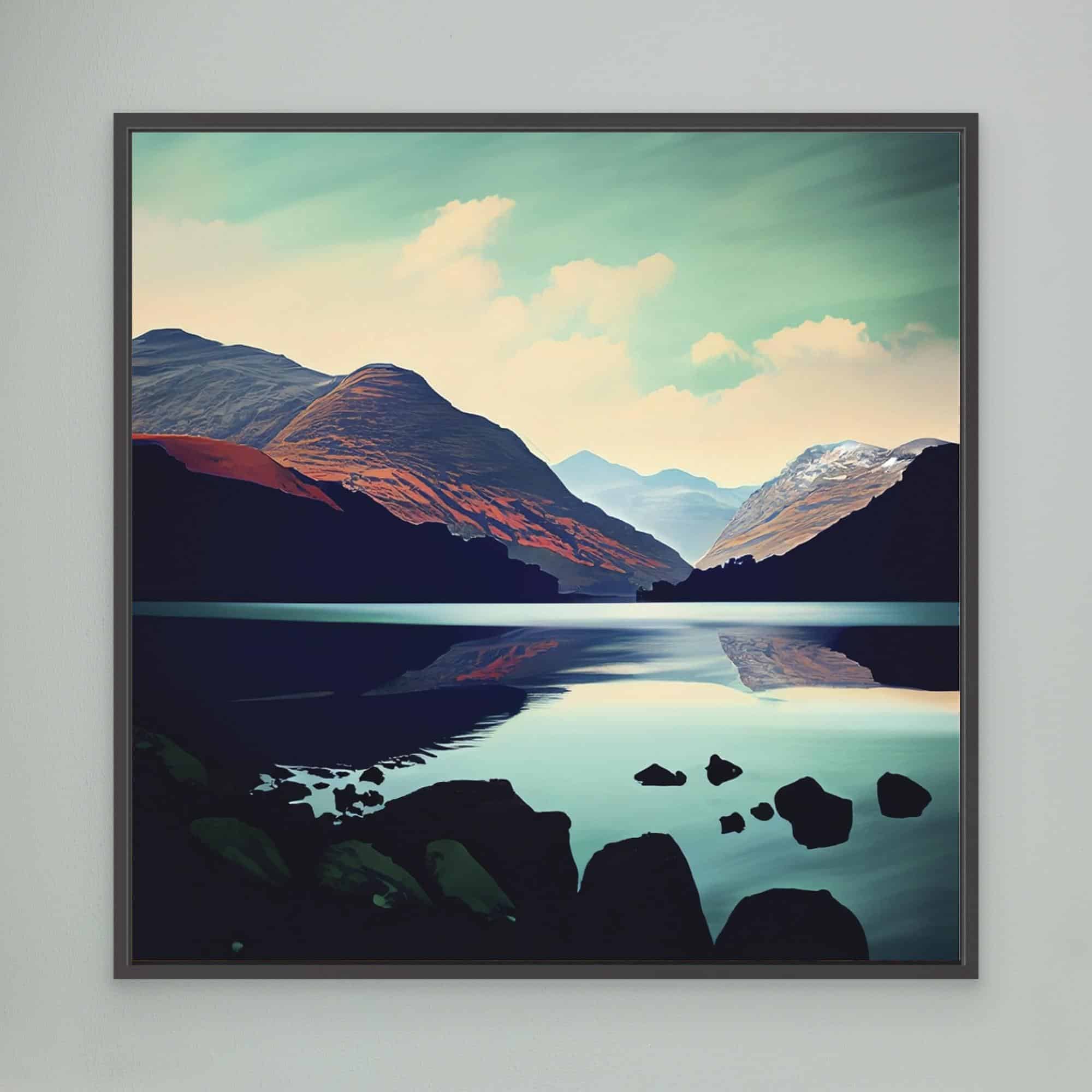 Mountain View Canvas Print