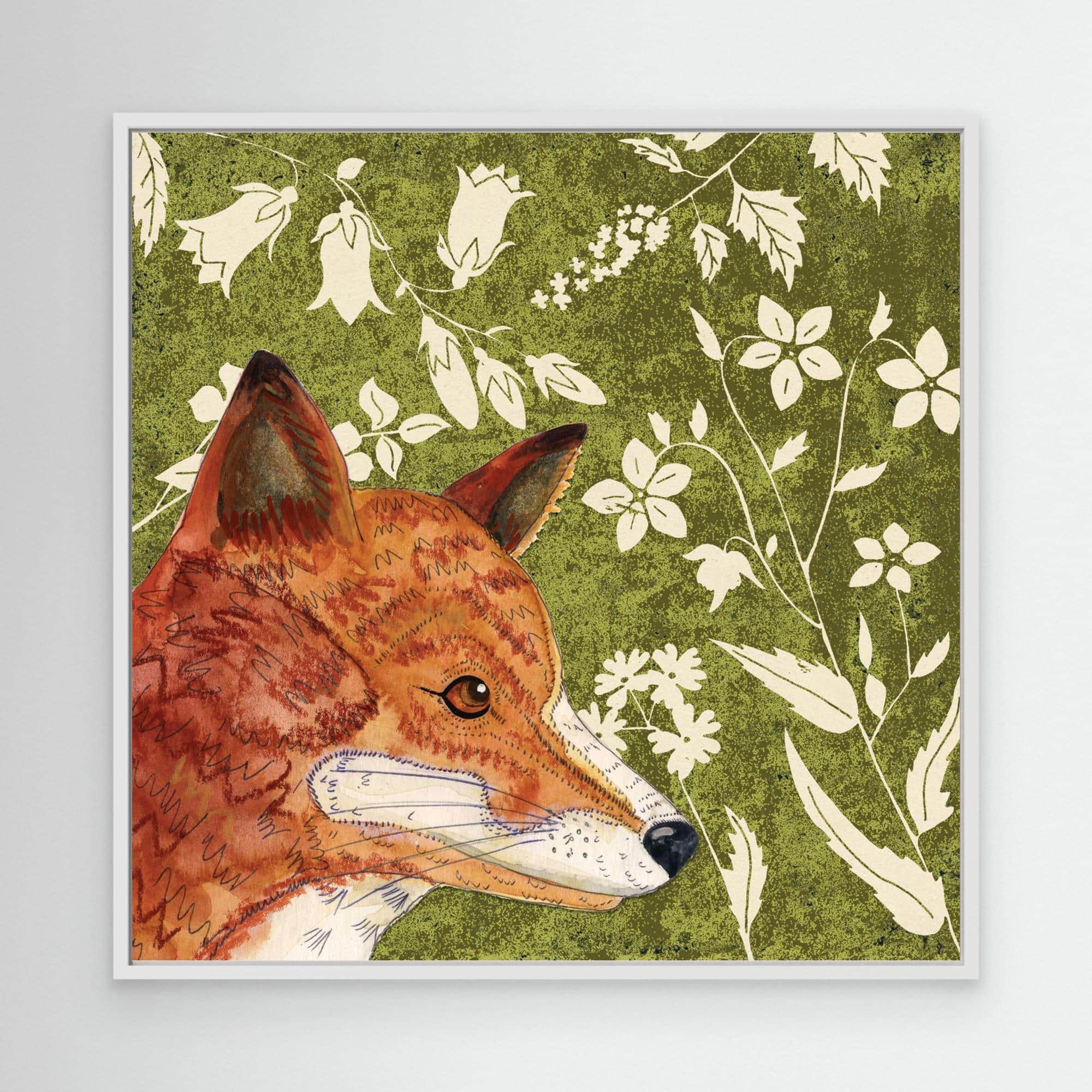 J2WW3CP Fox Canvas Print