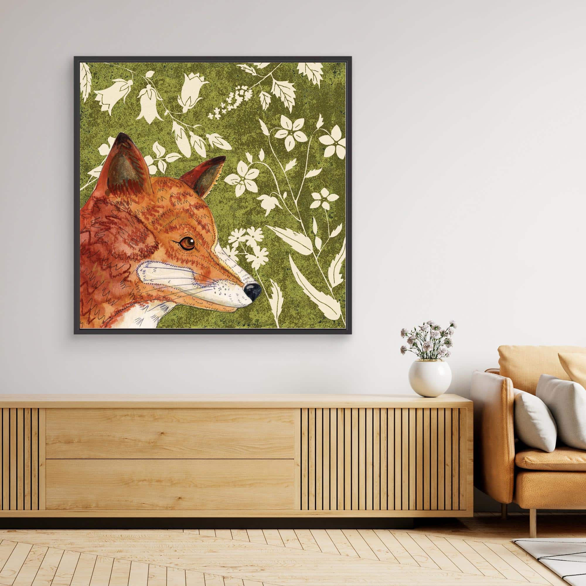 J2WW3CP Fox Canvas Print