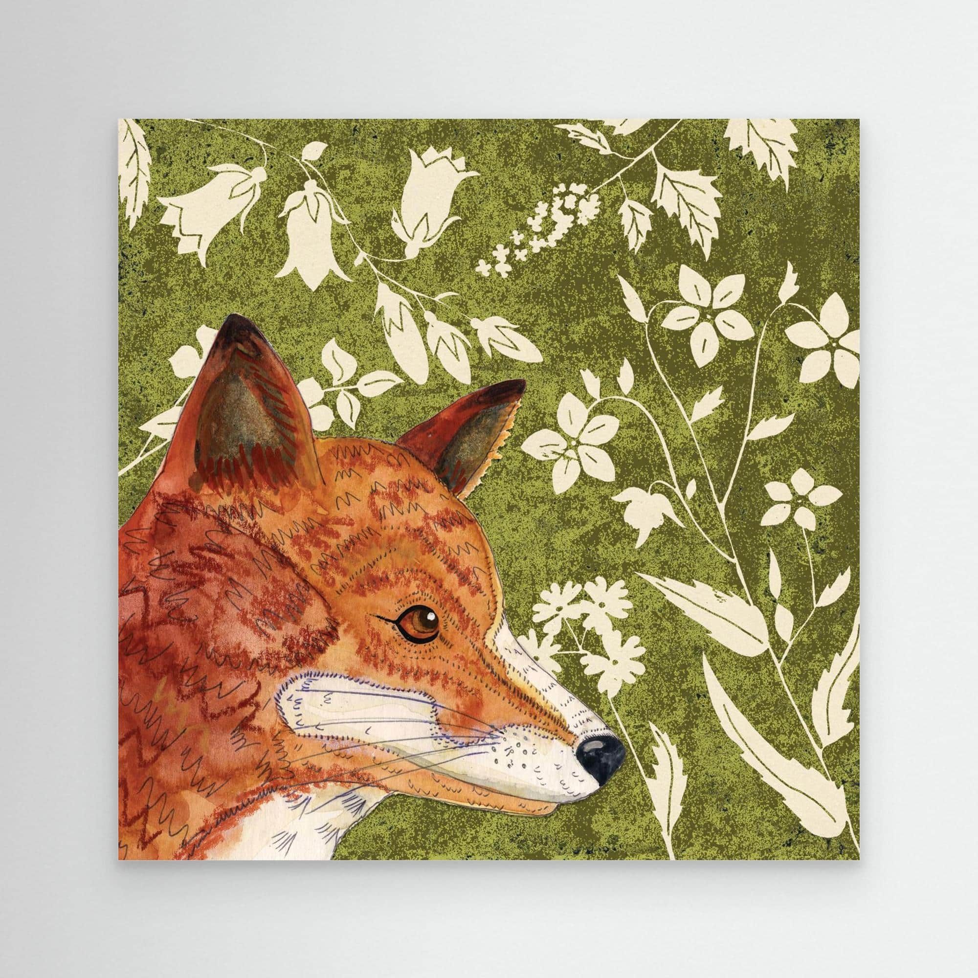 J2WW3CP Fox Canvas Print