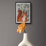 Red Squirrel Print