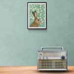 Hare A4 Print