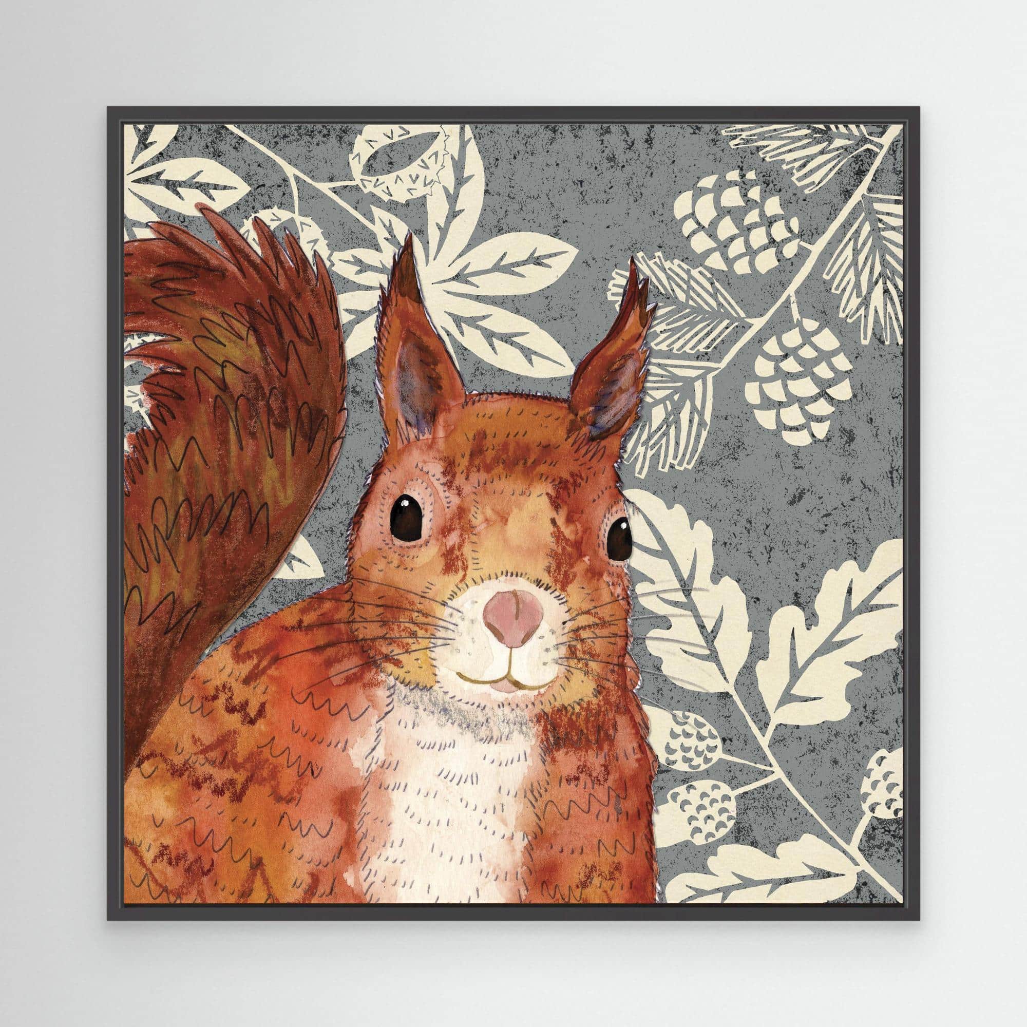 Red Squirrel Canvas Print