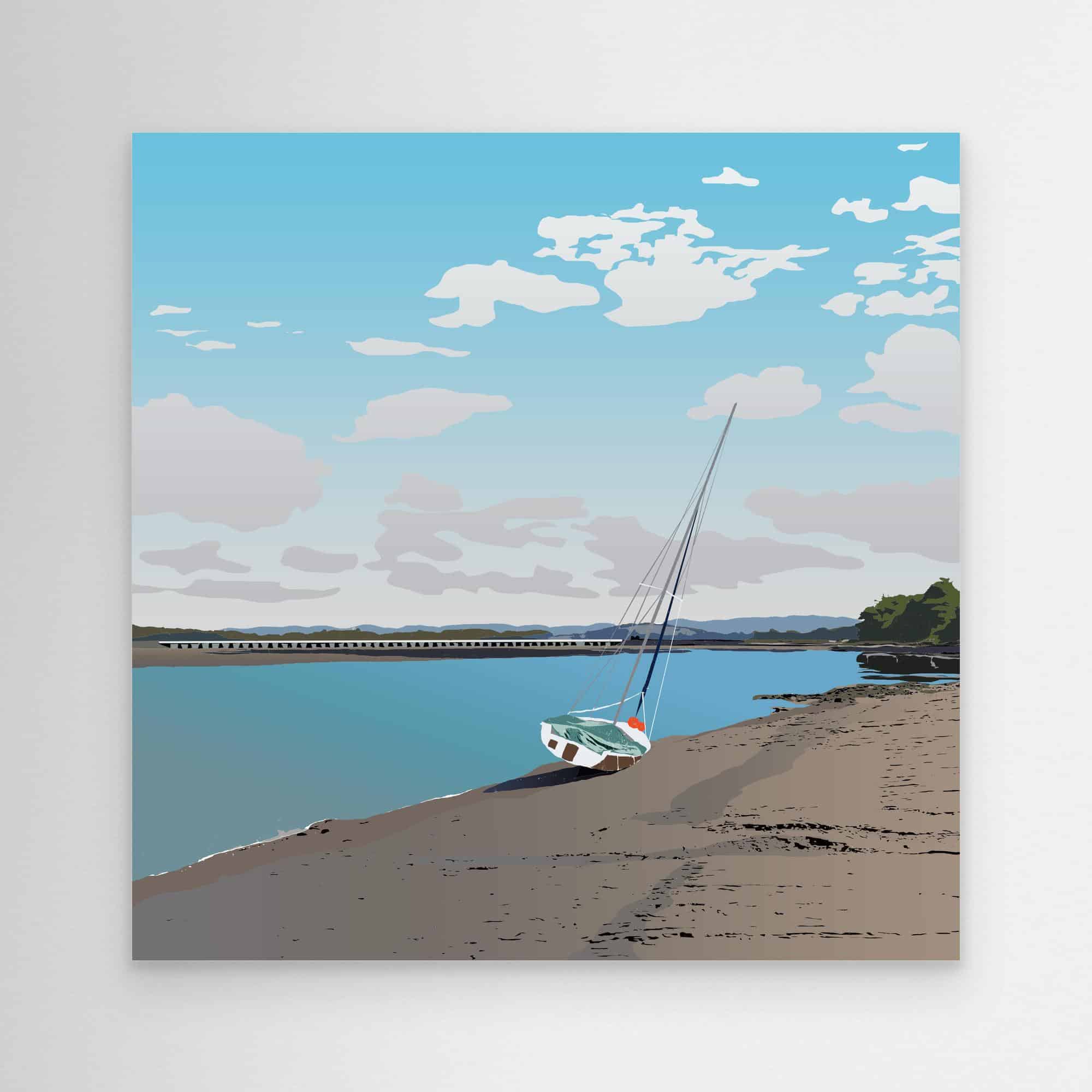 Arnside Viaduct Canvas Print