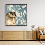 Otter Wild Wood Canvas Print