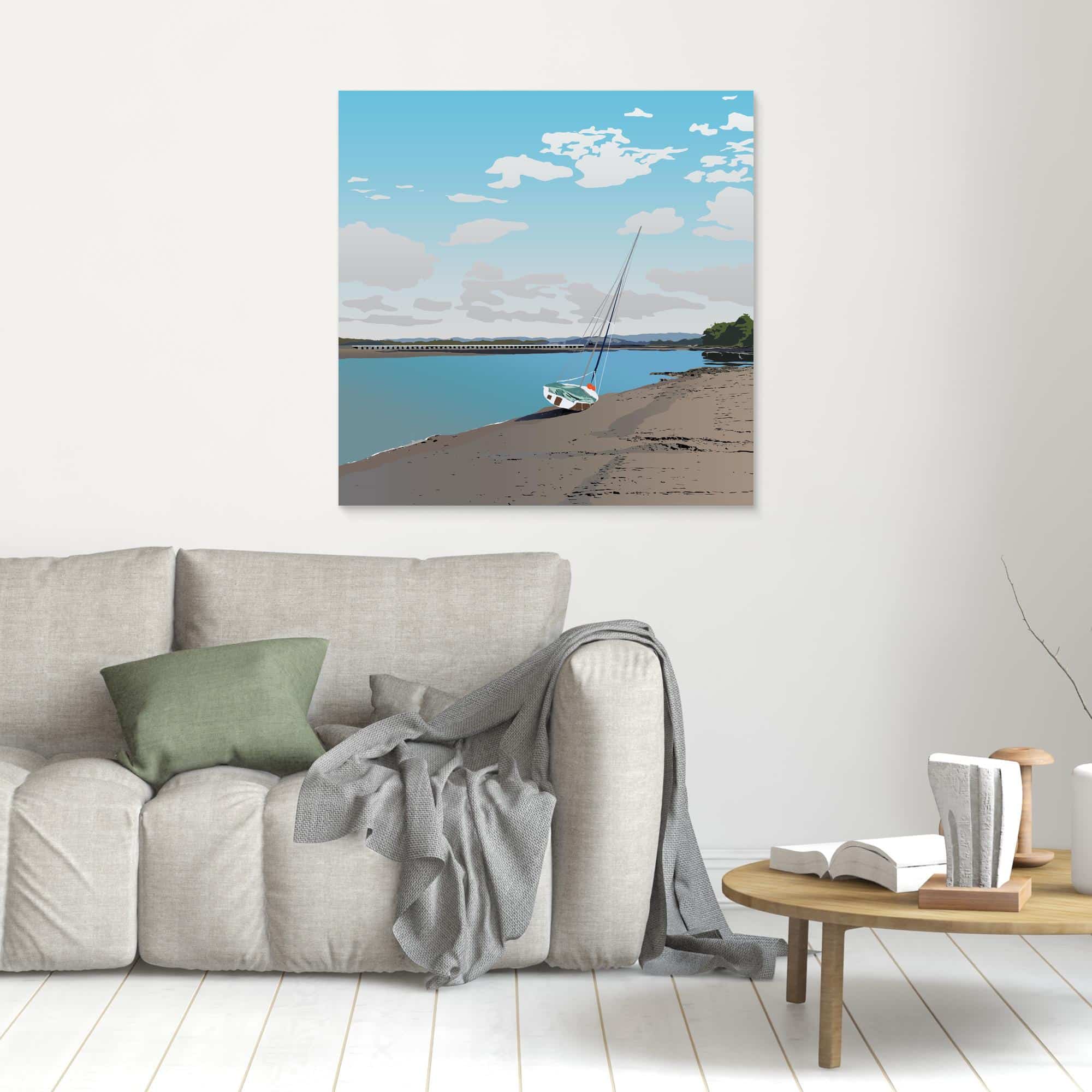 Arnside Viaduct Canvas Print